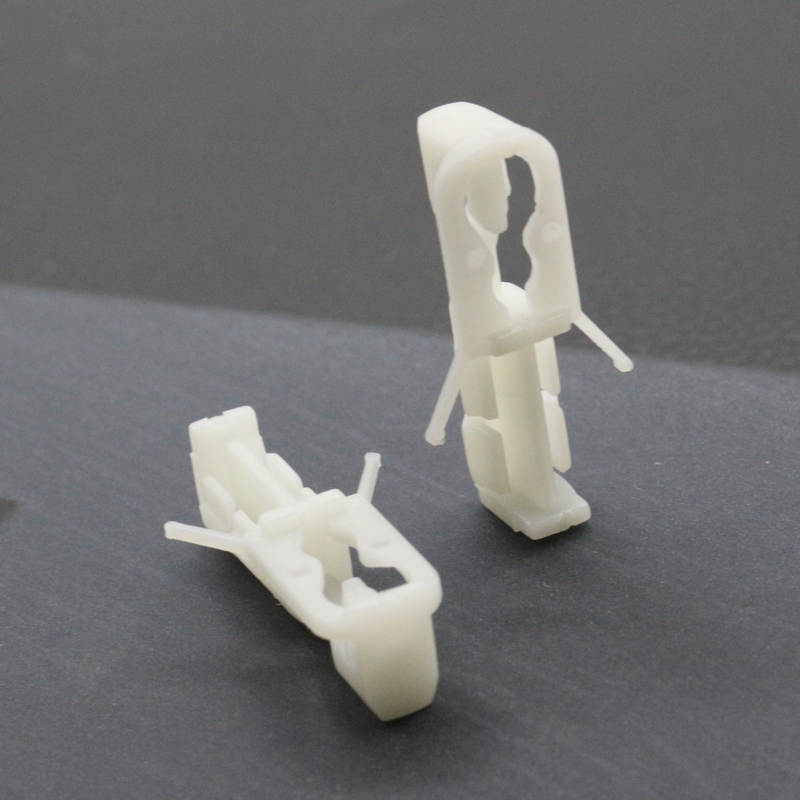 10Pcs Roof Moulding Retainer Clips White Nylon For Honda Prelude Acura Legend TL