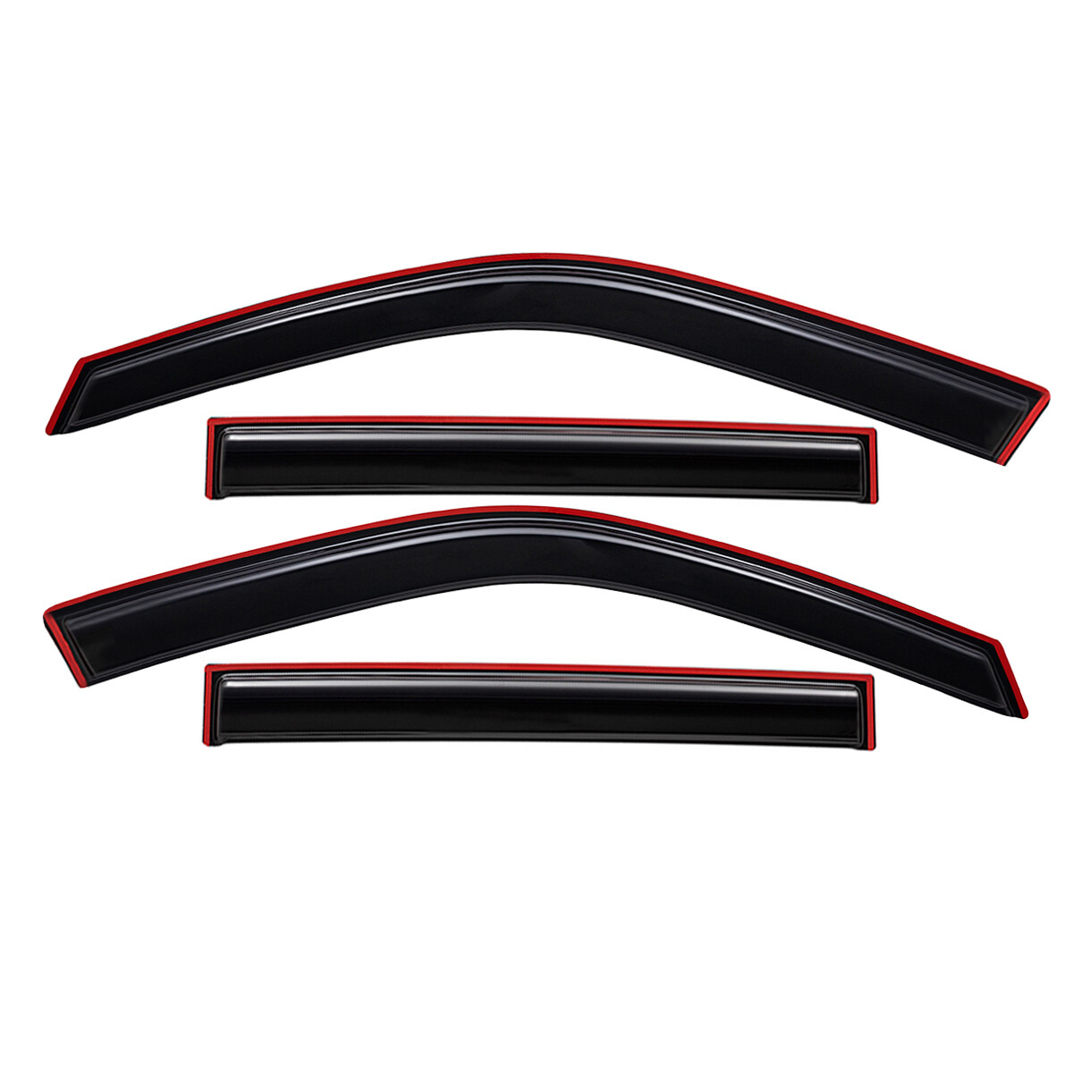 Fits 2014–2018 BMW X5 In-Channel Vent Shade Window Visor Side Window Deflector