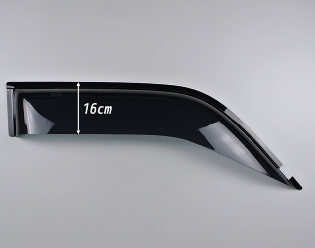 For DAIHATSU HIJET Truck Wide Door Visor Dark S200P S210P S201P S211P S100P