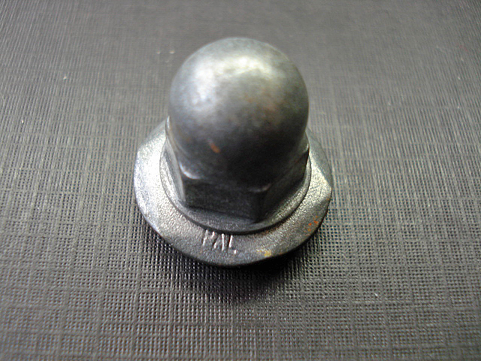 6pcs Lincoln Mercury Edsel Ford 1/4-20 zinc plated acorn PAL sealer nuts NORS