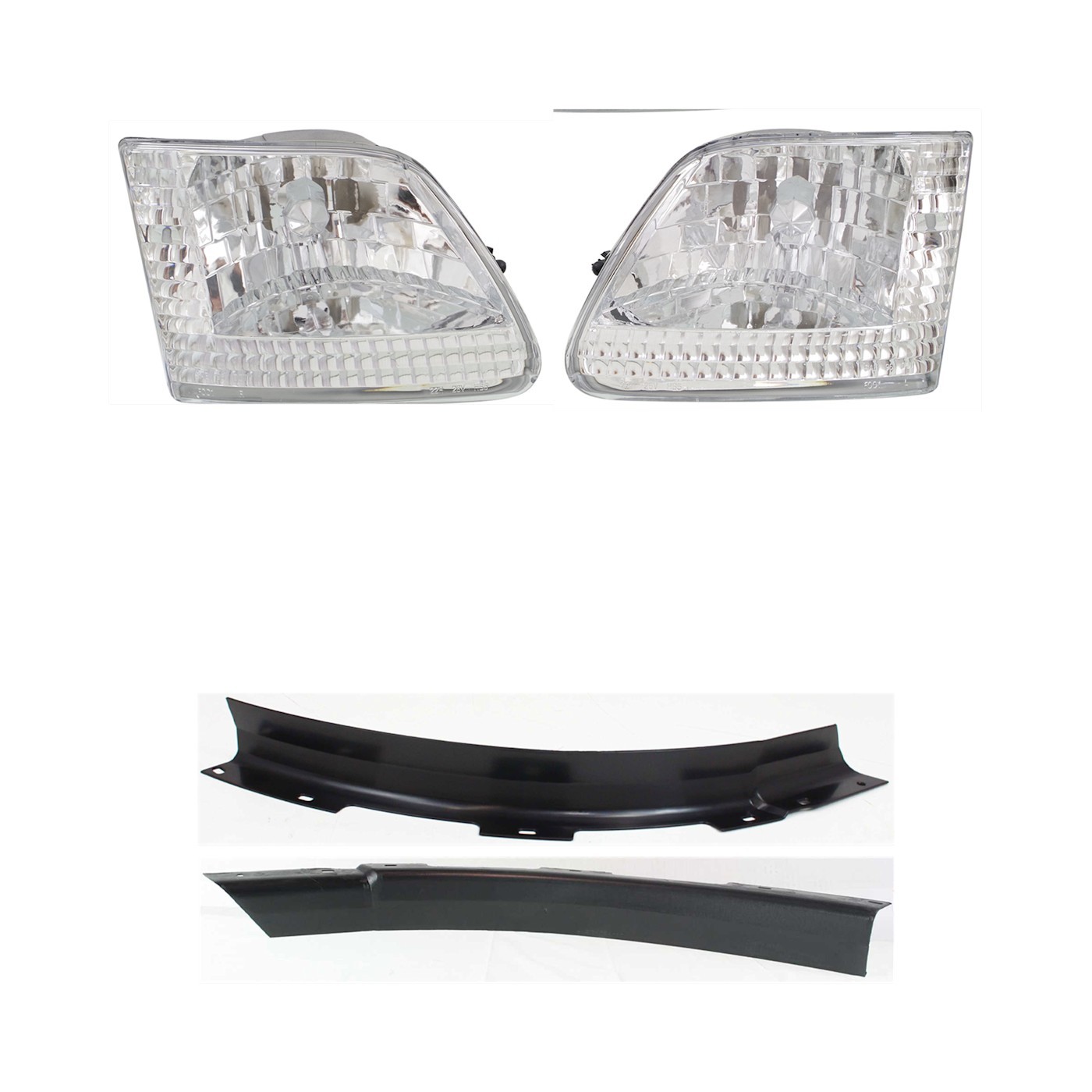 Headlight Driving Head light Headlamp Driver & Passenger Side for F150 Truck