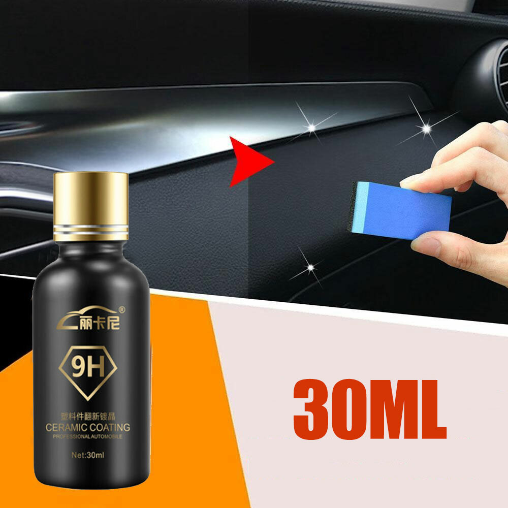 30ML Nano Plated Car Plastic Rubber Refreshing Liquid Anti Aging Care Agent