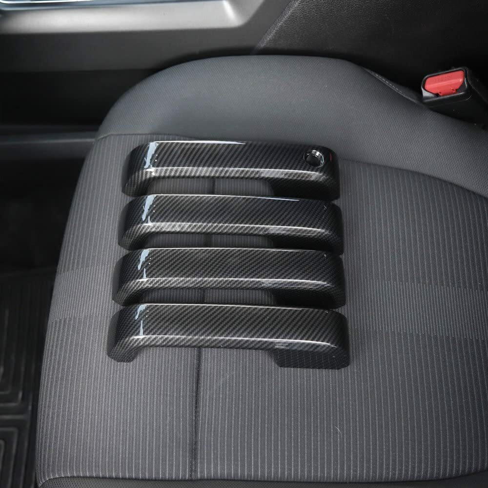 For Ford F150 2015-2019 Exterior Door Handle Cover Trim Without Thermo Sensor