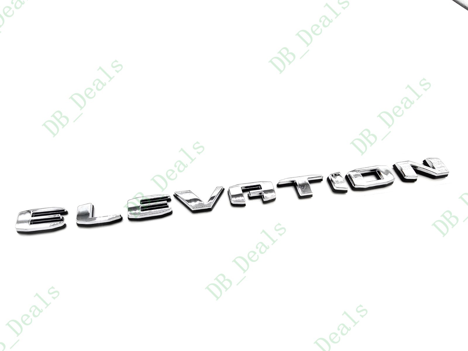 Replacement Chrome Black Rear Tailgate Elevation Emblem 2025+ Yukon Yukon XL