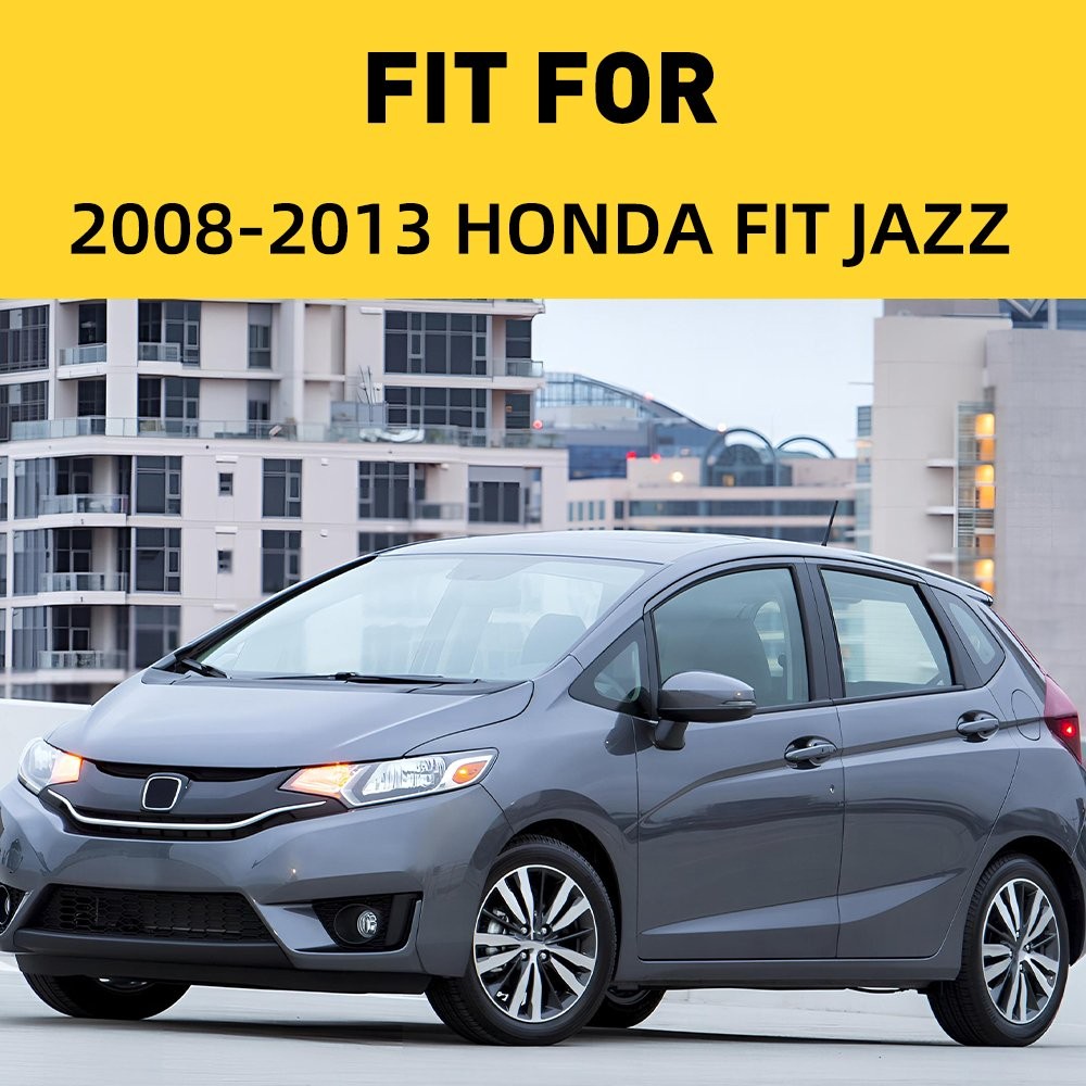 4pcs Door Belt Weather Strip Molding Seal For Honda Fit 2008-2013 Jazz