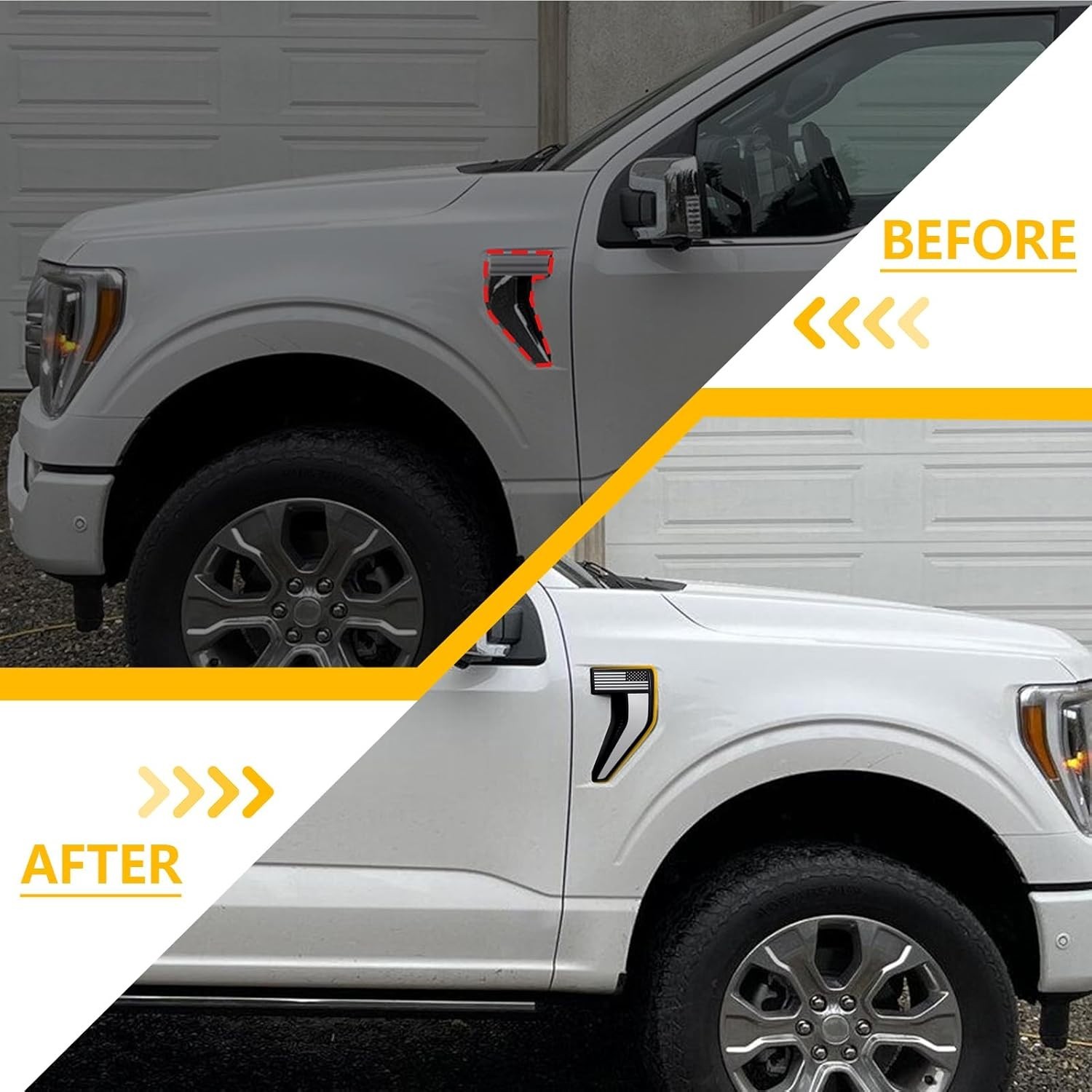 F150 Specific Fender Vent Emblems 2021-2026 – Style & Functionality Combined