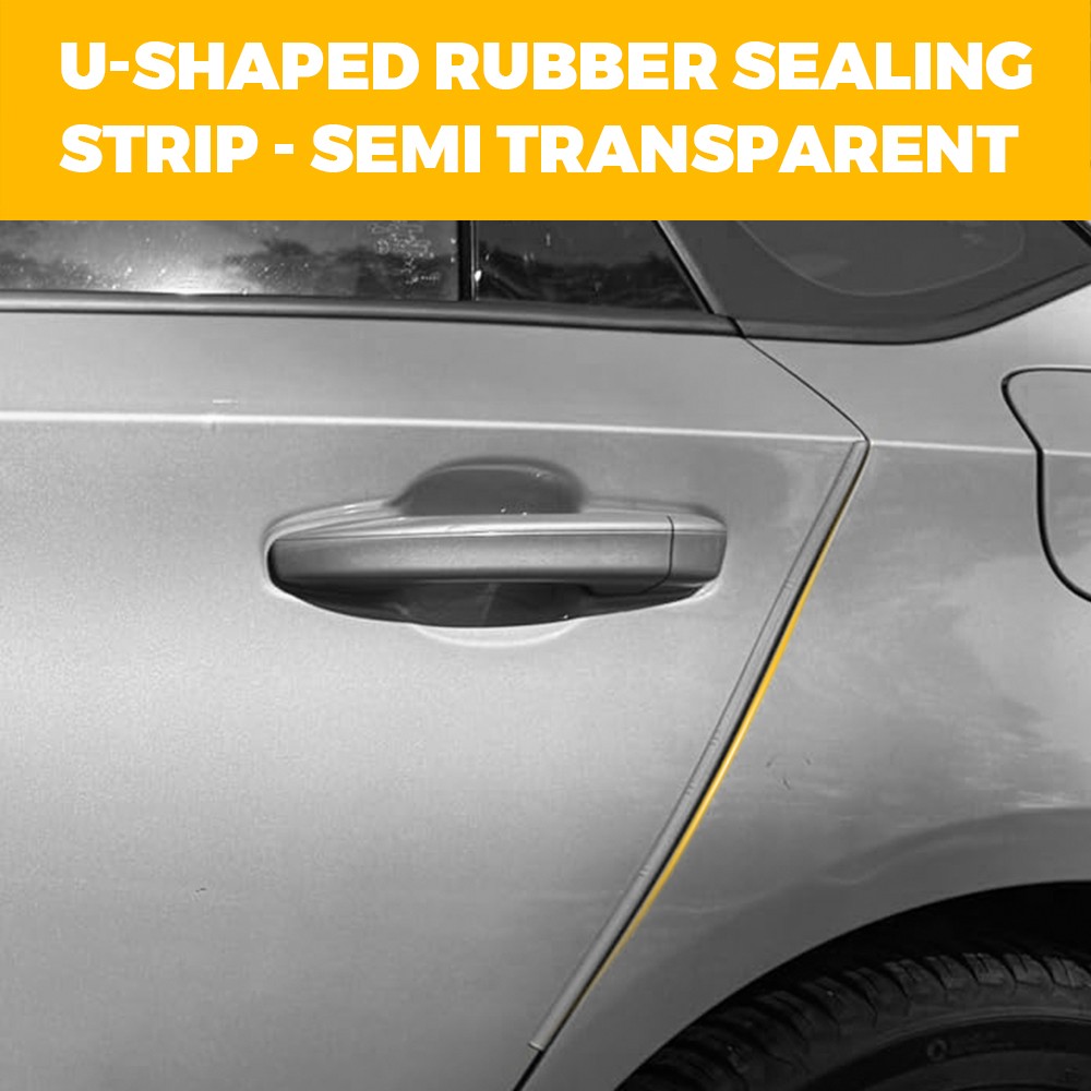 For Subaru Rubber Clear Door Edge Guard Protectors Trim Seal U Shape 9.84 Ft