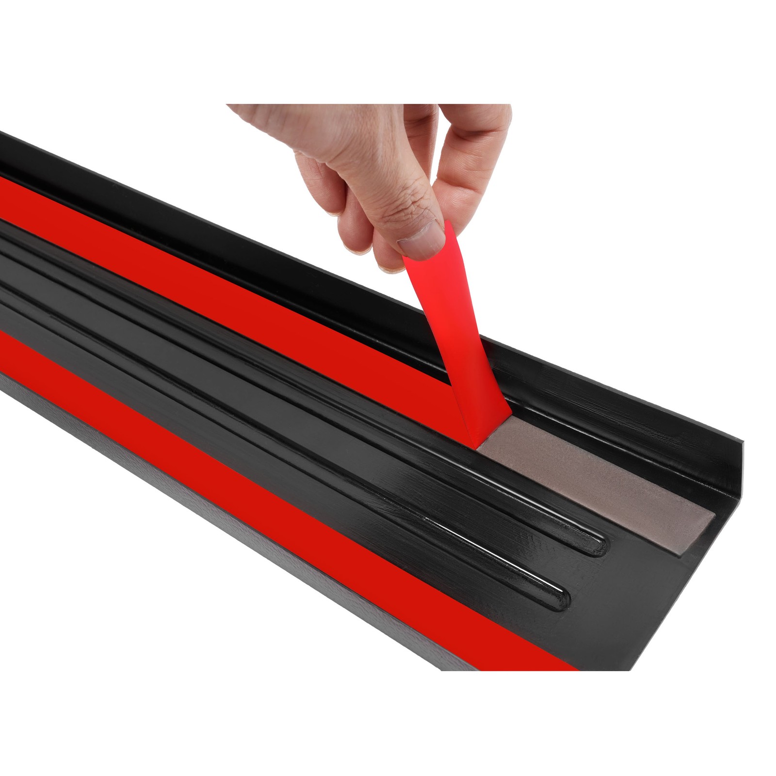 Pair of 6.5′ Bed Rail W/Tail Gate Cover Cap Molding For Ford F150 2004-2008