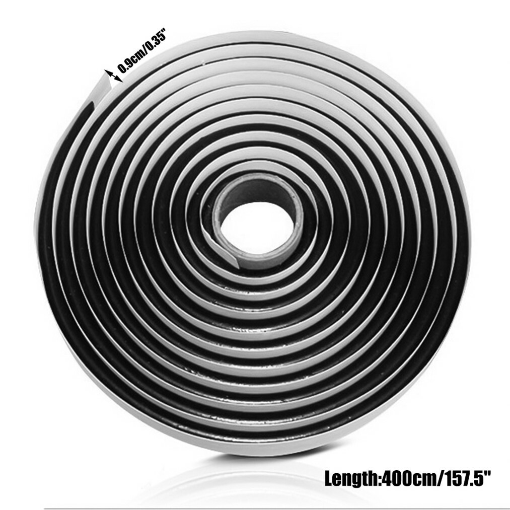 4M Butyl Tape Rubber Glue Adhesive Car Windshield Headlight Door Sealant Reseal