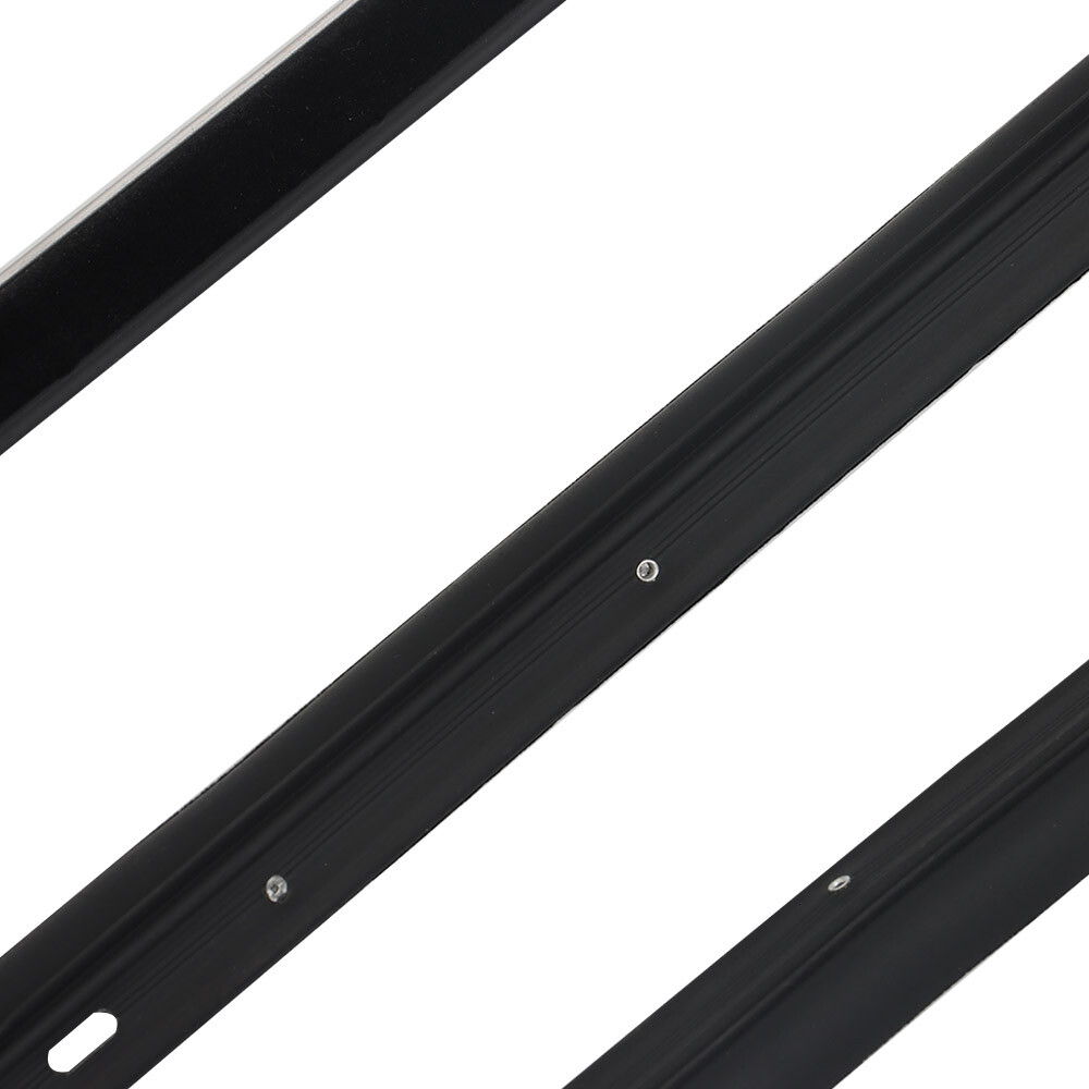 For 1970-1981 Firebird Camaro Moldings Window Sweep Weatherstrips 4Pcs Chrome