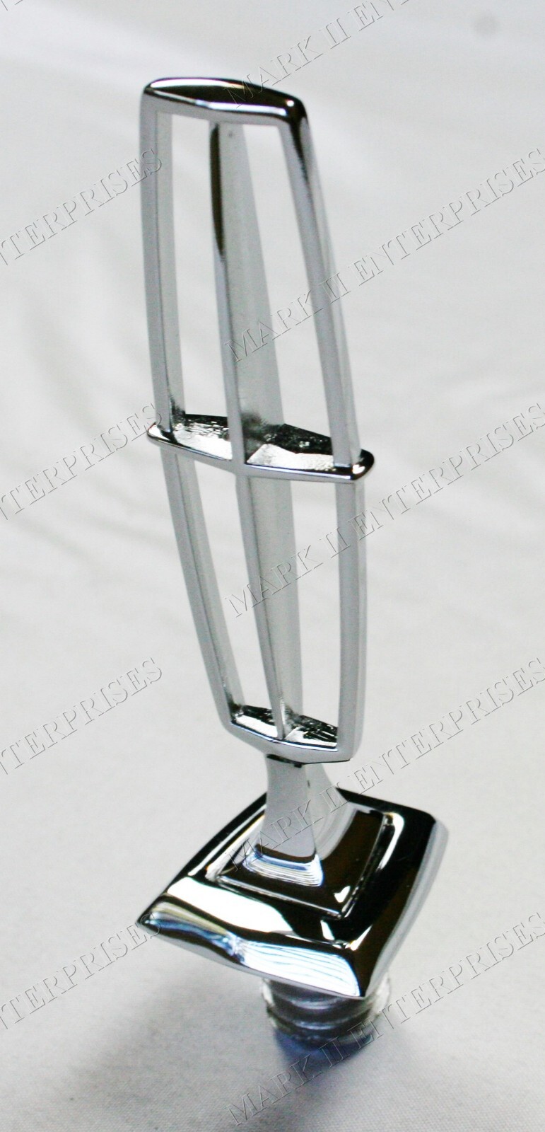 1977-79 Lincoln Mark V Hood Ornament with Base, Spring & Pin NEW D7LY-16850-A