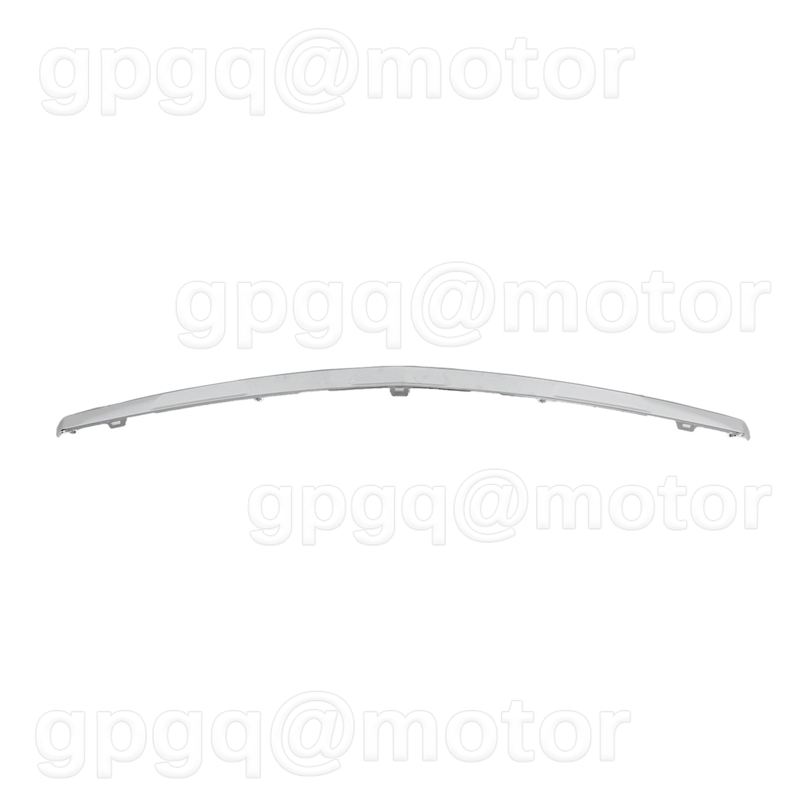 For Acura MDX 2017-20 Chrome Front Lower Bumper Face Bar Trim Molding Step Pad
