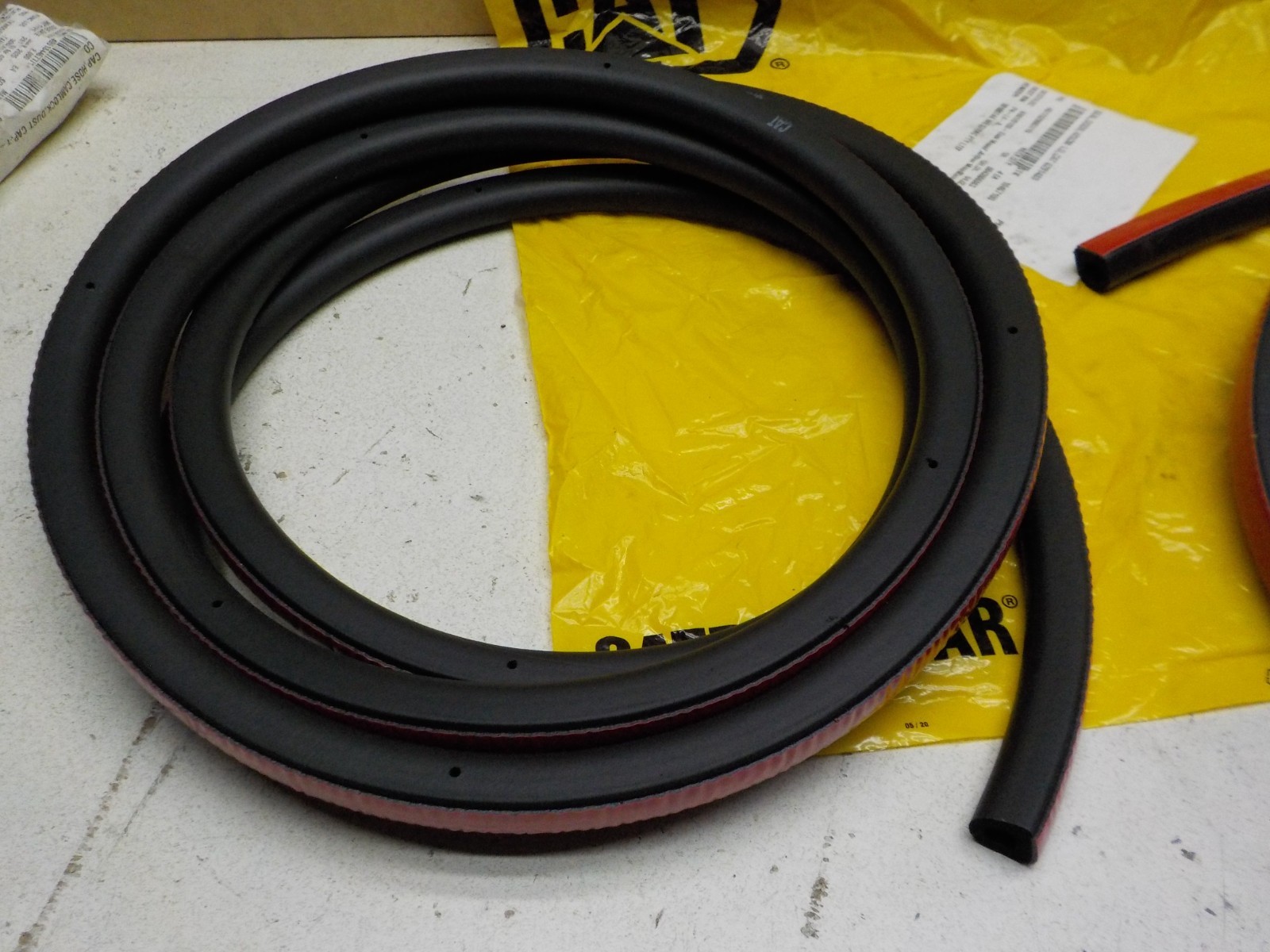 2 X CAT, 629-1489, Cab Door Rubber Seals, 6291489, 4.3 M Long. As Shown.