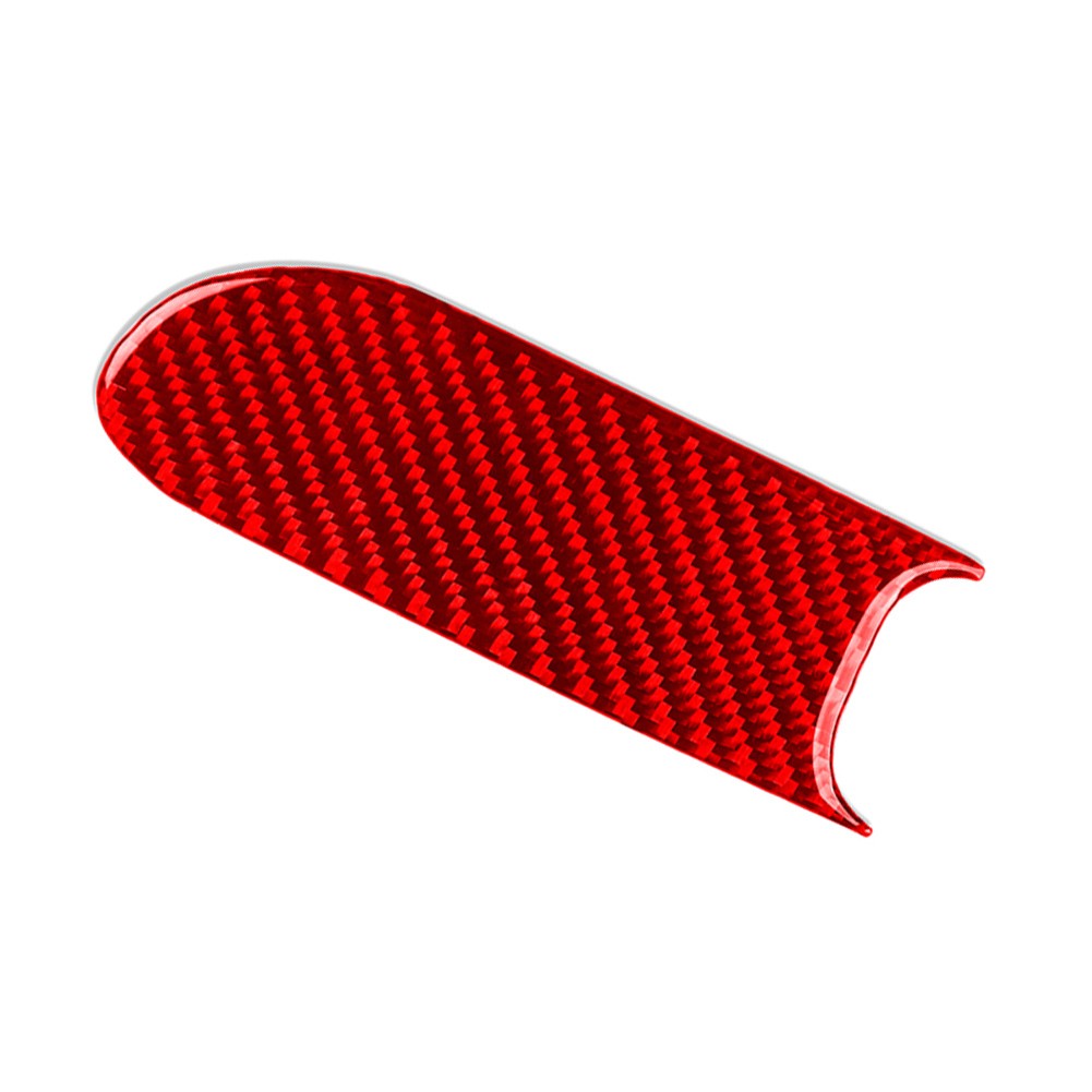 Carbon Fiber Handbrake Base Panel Cover Red For Hyundai Veloster JS N 2019-2023
