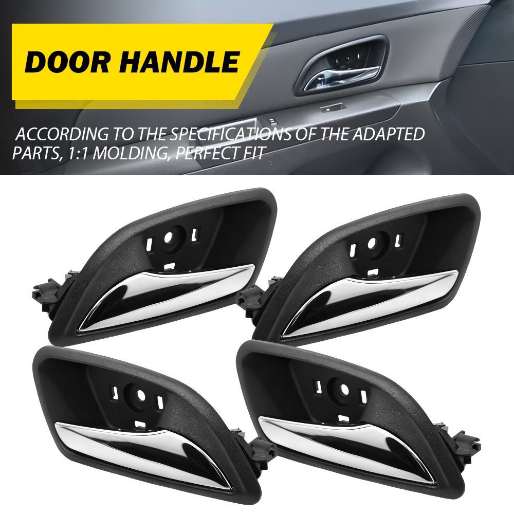 4X Door Handles Inside Interior Left Right For 2011 2012-2015 Chevrolet Cruze EA