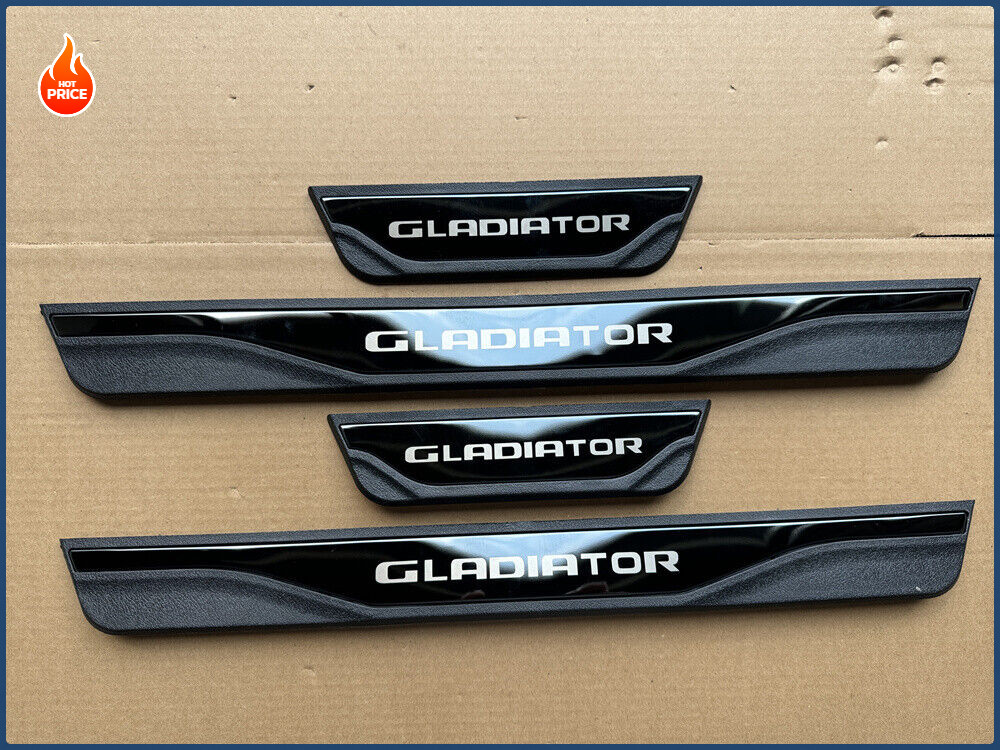 For Gladiator Accessories Door Sill Cover Scuff Plate Protector Trim Kick Panel