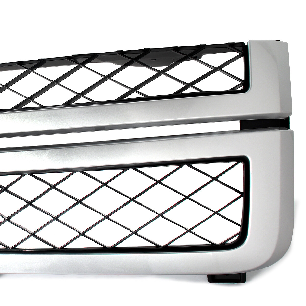 For 2011-2014 Chevy Silverado 2500HD 3500HD Front Grille Silver Ice Metallic NEW