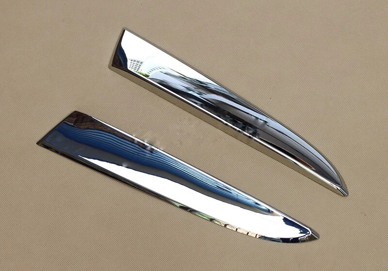 Chrome Rear Window Spoiler Trims For 2013-2019 Ford Escape Kuga Accessories