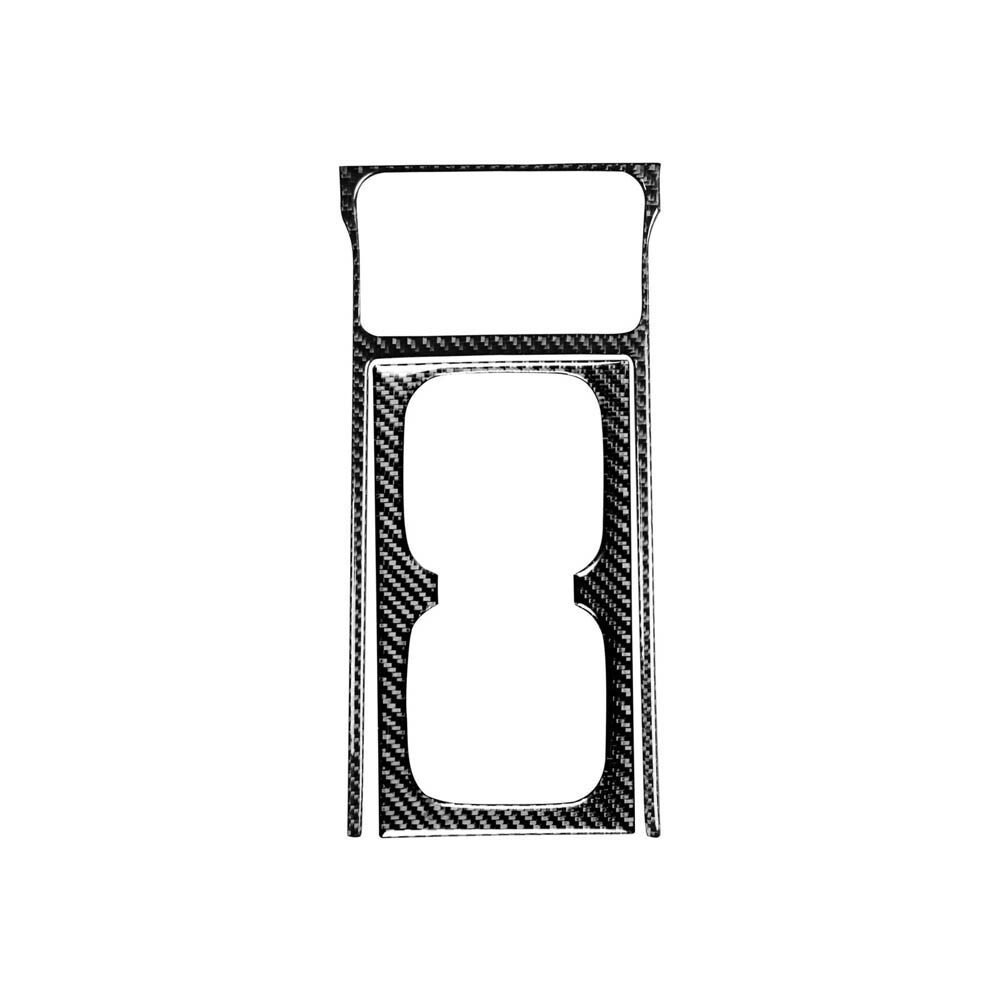 USA Carbon Fiber Watercup Panel Trim Cover Decor For Honda Civic 8th 2006-2011