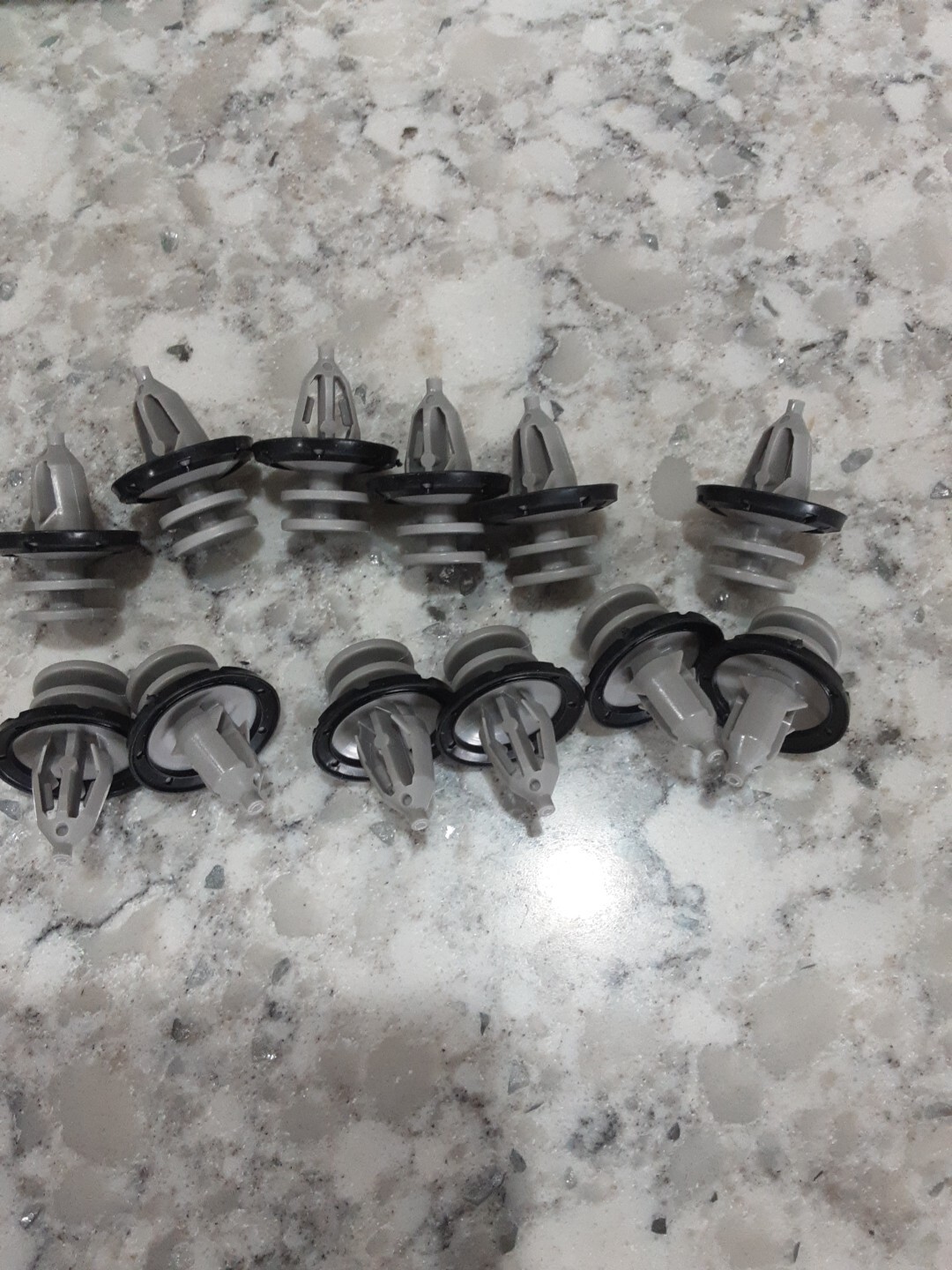 12 NEW DOOR PANEL CLIPS! W713727-S300 FITS FORD BRONCO ESCAPE LINCOLN MKC & ETC