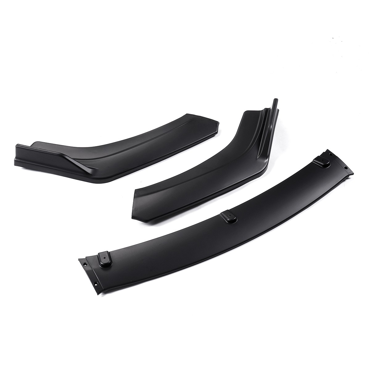 For Kia Forte Sedan Hatch Front Splitter Bumper Spoiler Body Kit Matte Black