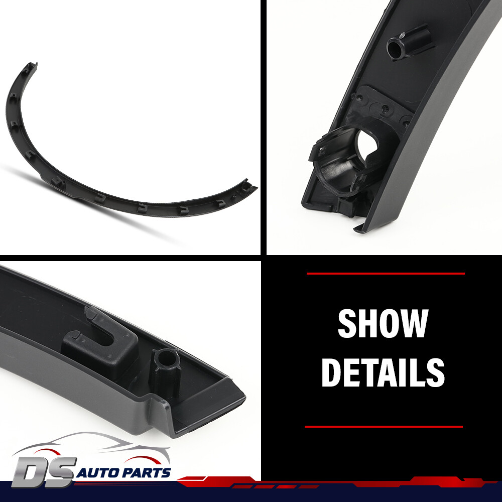 Fender Trim Fit For 14-18 Land Rover Range Rover Evoque W/ Sensor Hole Front RH