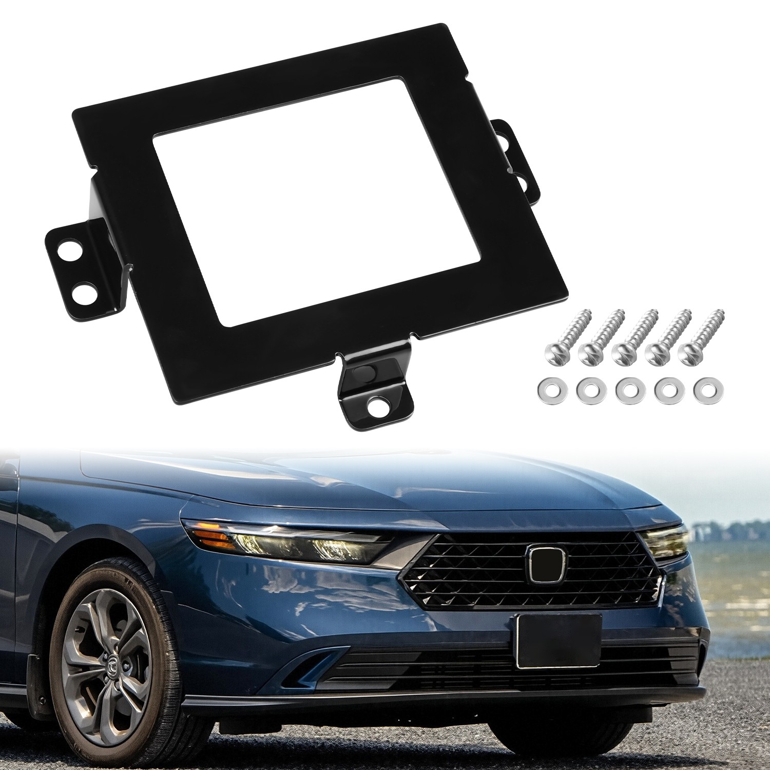 Theft Protection Radar Sensor Protector Cover Bracket For Honda Accord 2023-2025