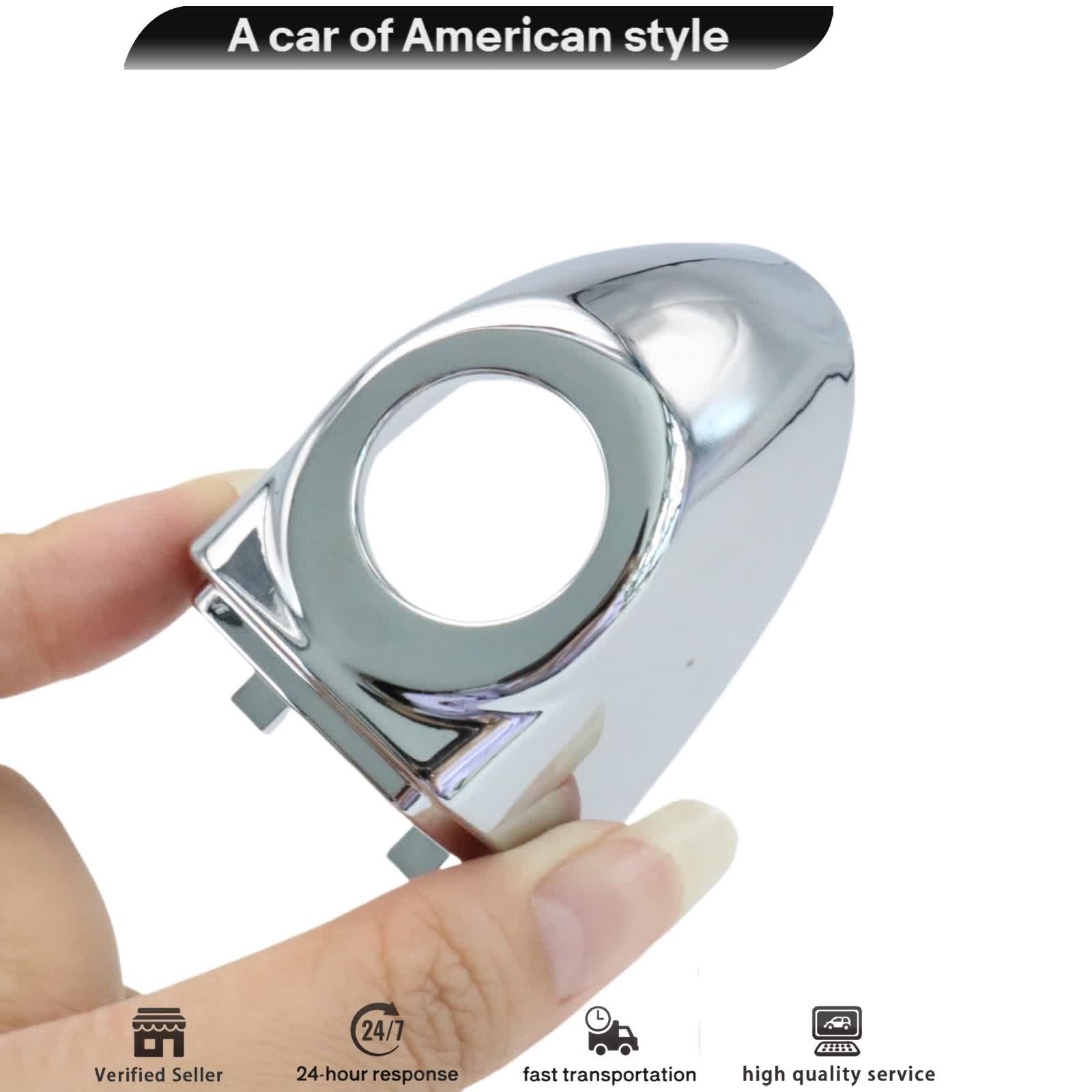 1 Pcs Driver Left Door Handle Cap 6AQ85SZ0AA Fits 2016 2017 2018-2021 Fiat 500X