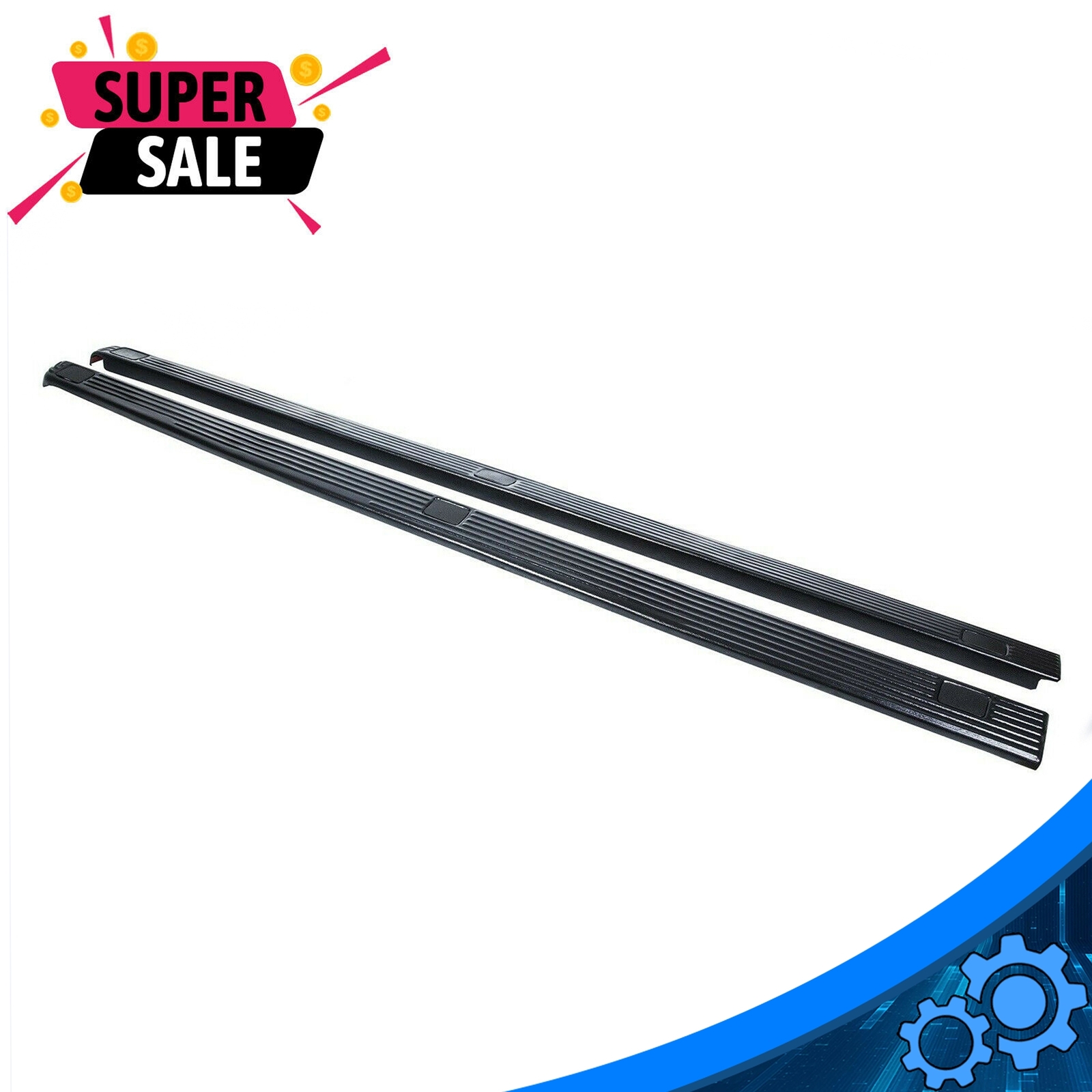 8 FT Bed Rail Cover Top Molding for Ford F250 F350 F-250 Super Duty 2002-2016
