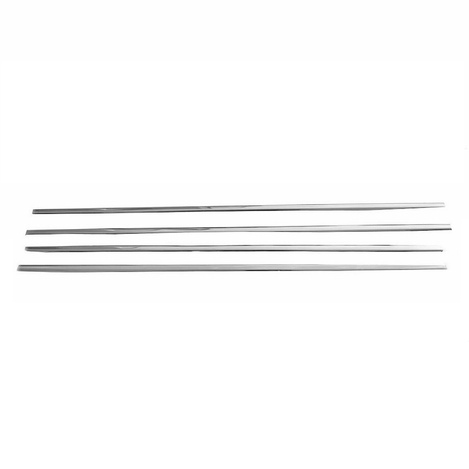 Window Frame Cover Fits Toyota Corolla 2003-2008 Moulding Trim Chrome S.Steel 4x