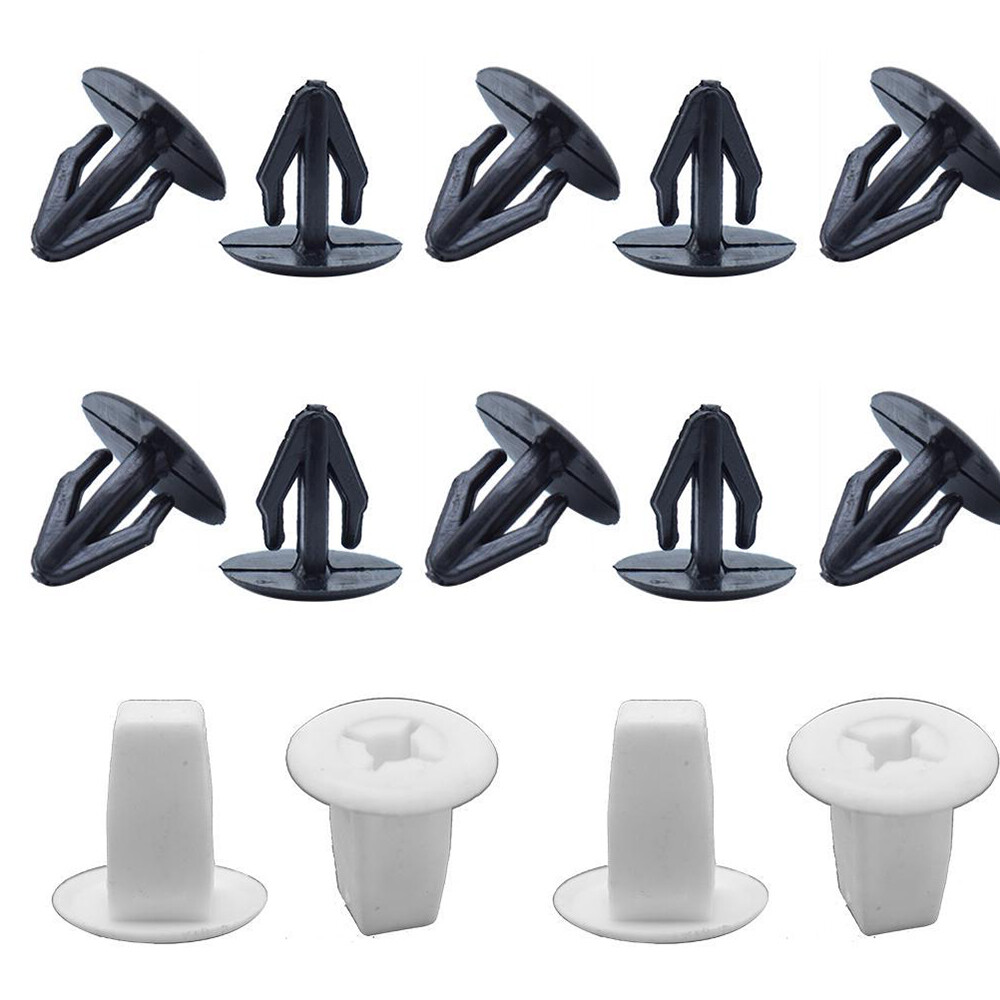 50X Engine Splash Shield Fender Bumper Screw Clips side skirt grille wheel well