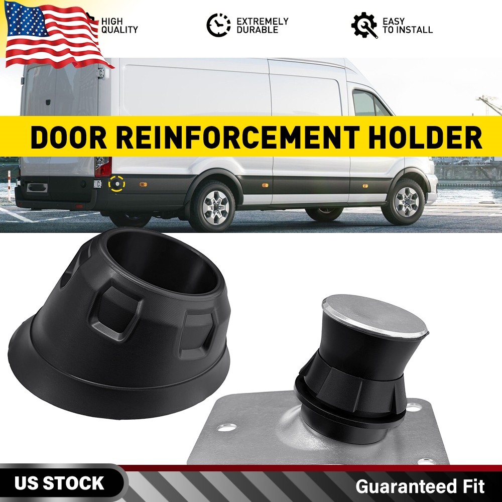 Rear Cargo Door Bumper Outer Support & Stop Cover For 2015-2024 Ford Transit-150