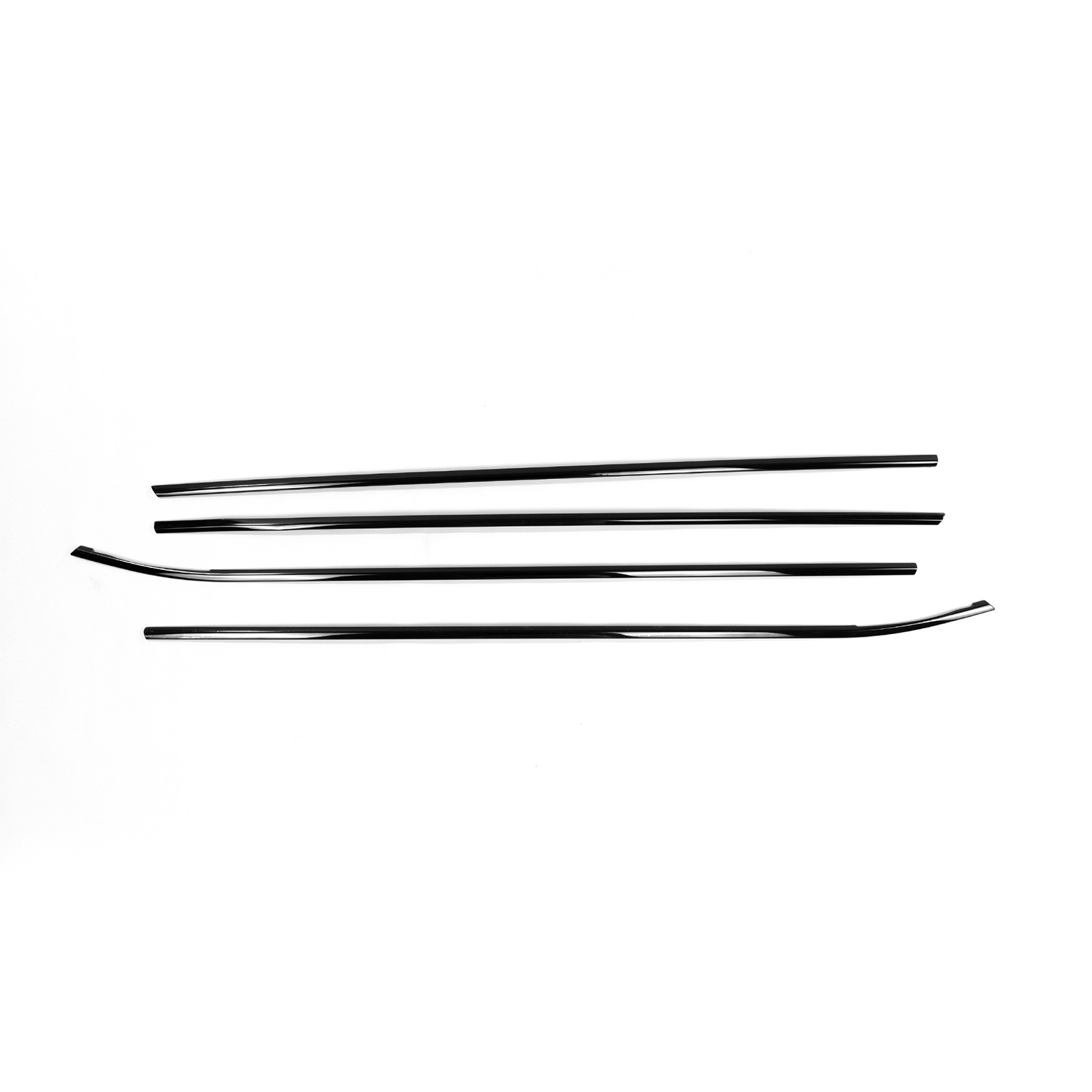 Gloss Black Window Strip Trims For Toyota Camry 2012-2015 2013