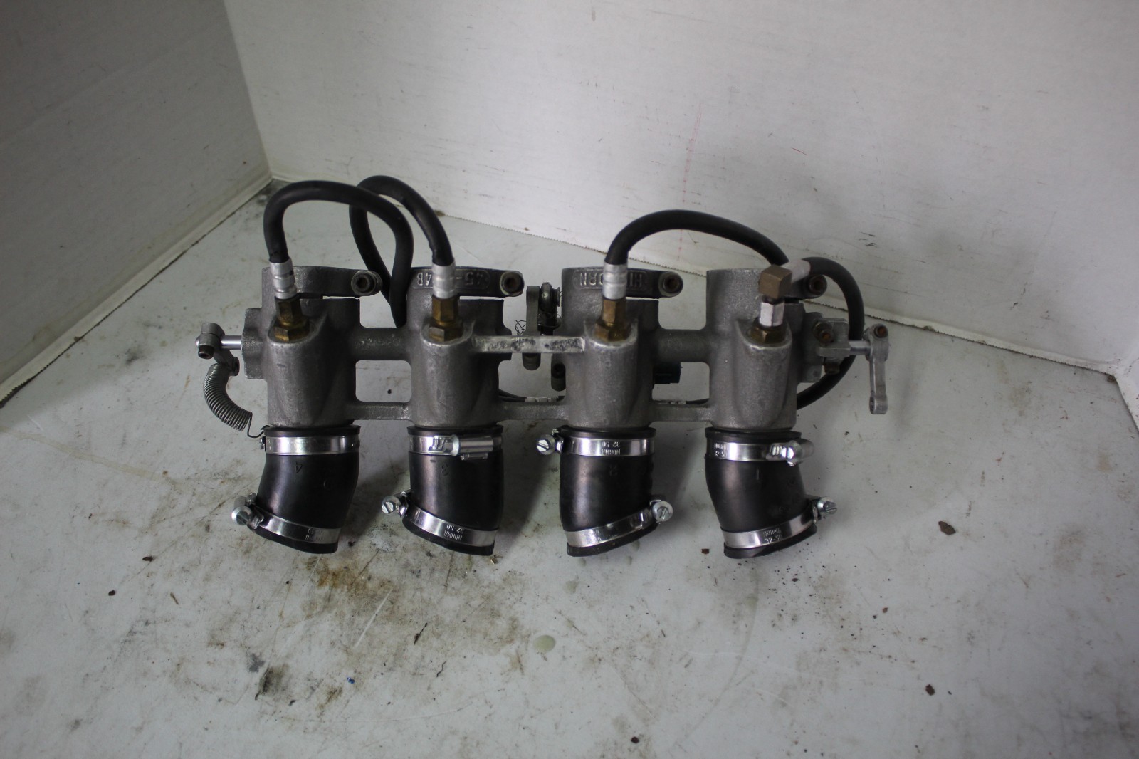 Hilborn Honda CB 750 fuel injector 1970’s motorcycle drag racing injection