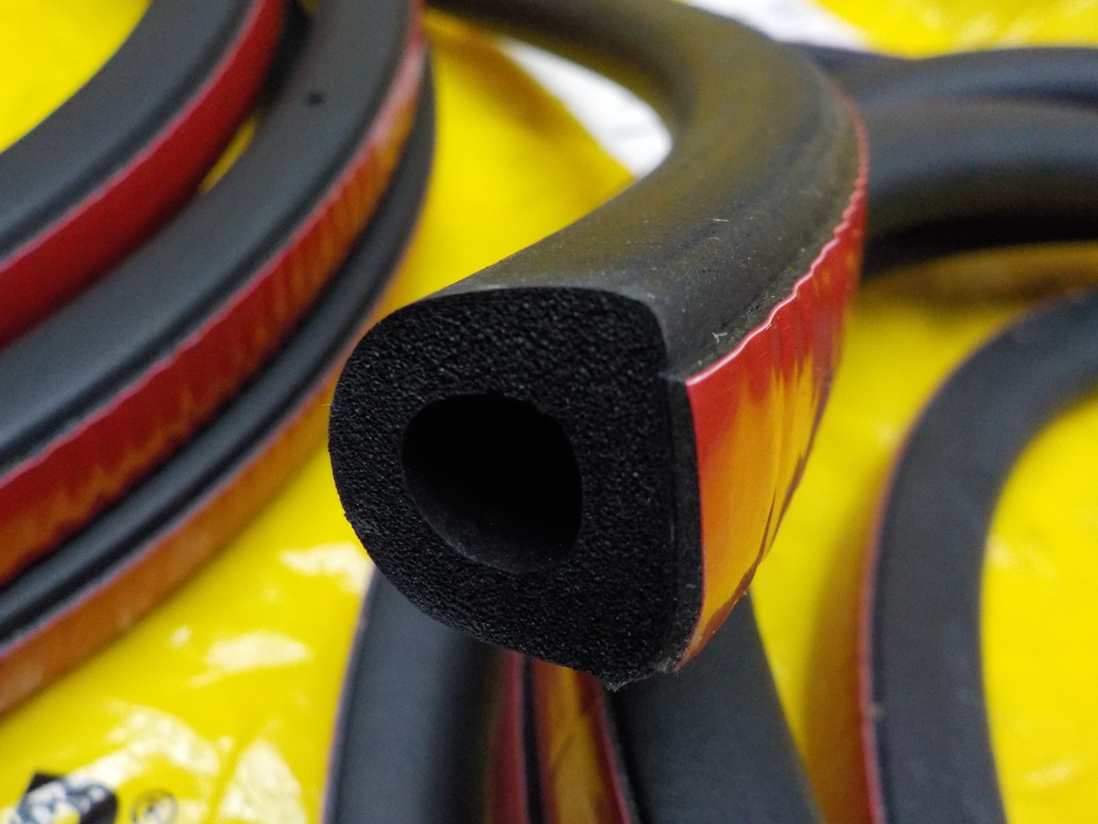 2 X CAT, 629-1489, Cab Door Rubber Seals, 6291489, 4.3 M Long. As Shown.