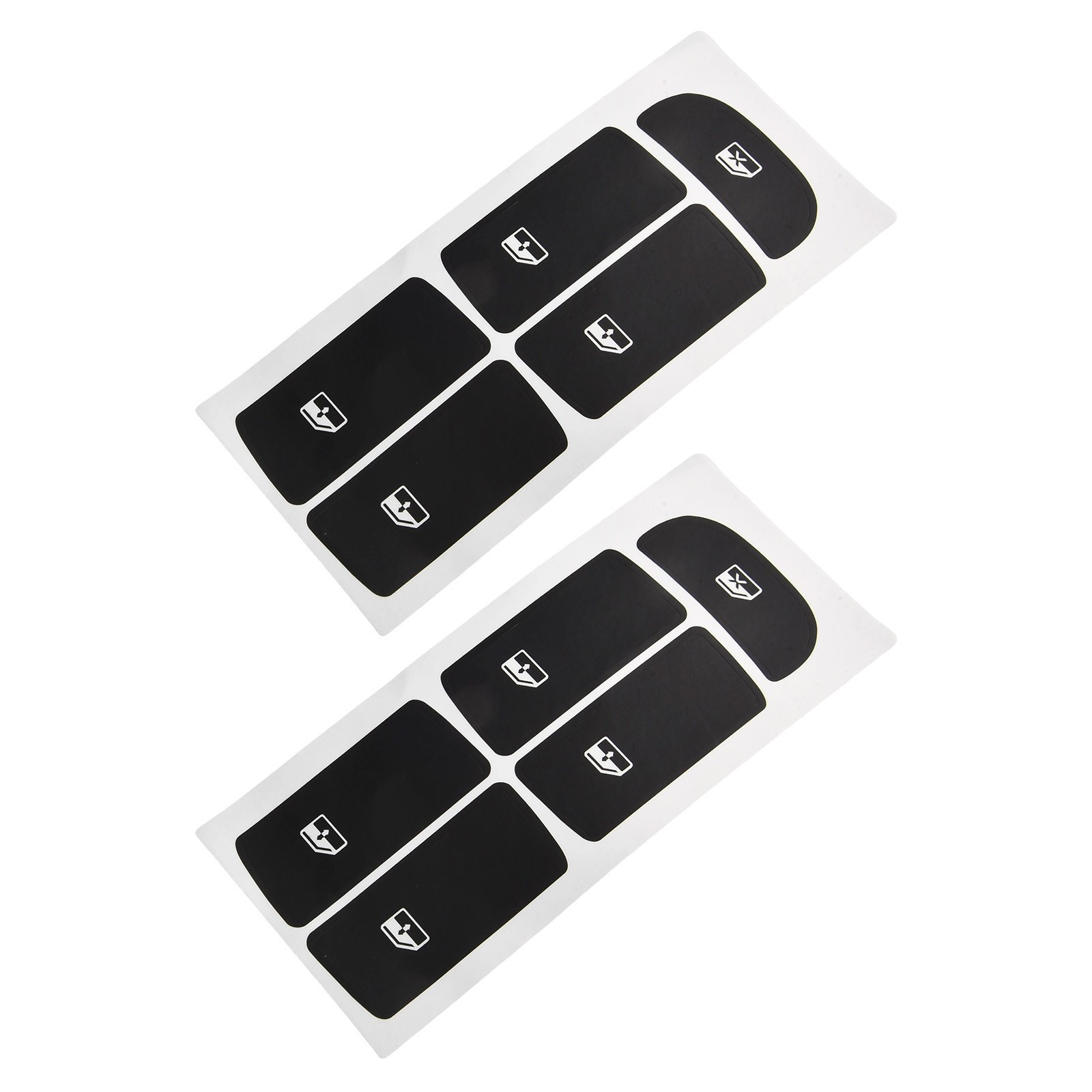 2PCS 2003-2012 SAAB-Window Control Button Decal Repair Kit High Quality