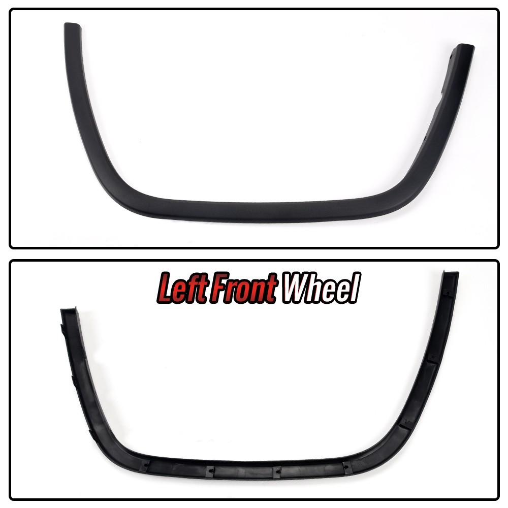 Fender Flares Front Left Right Side Black Fit For 2011-2017 Jeep Grand Cherokee