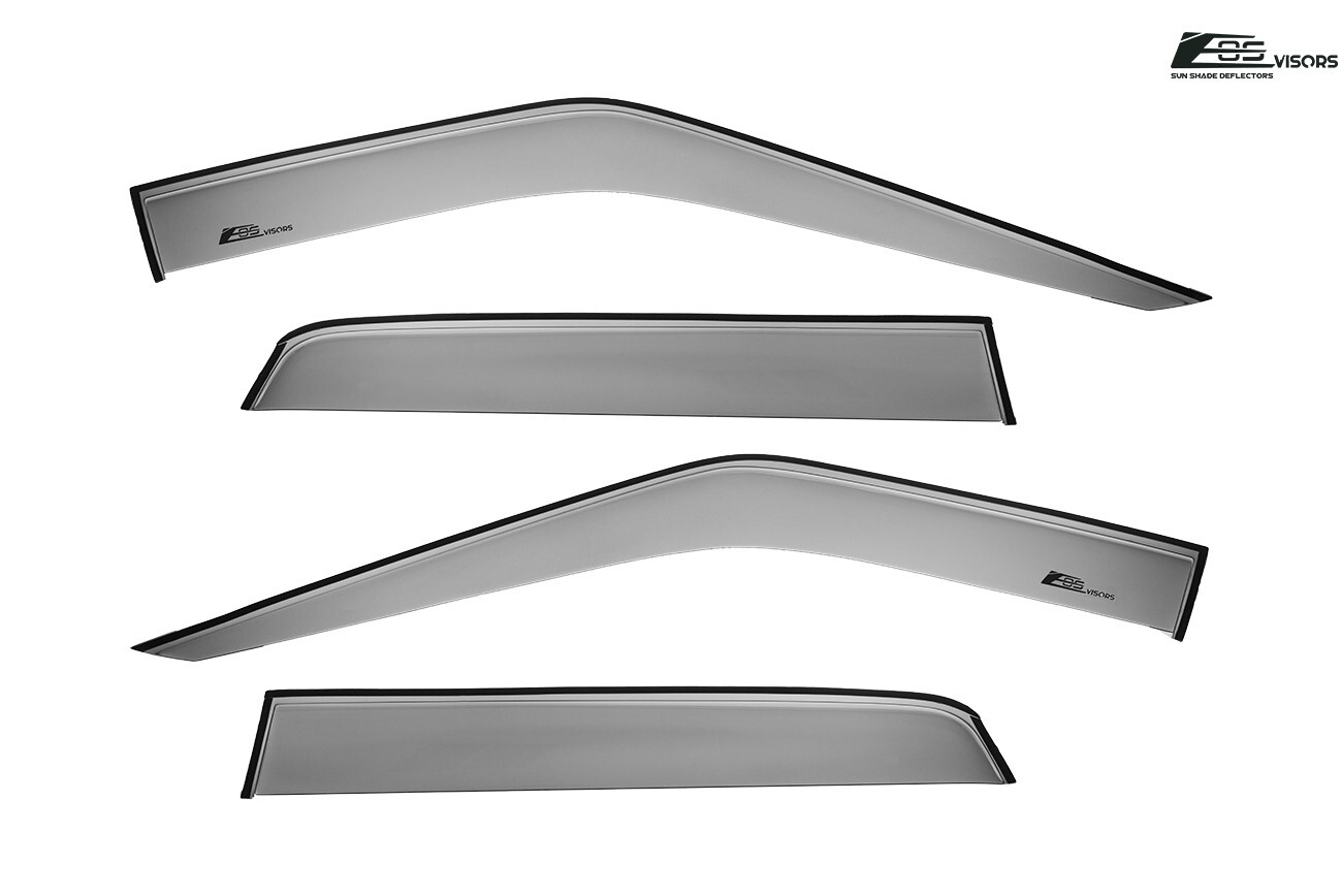 EOS Visors For 06-13 Range Rover Sport Smoke Tinted Side Vent Window Rain Guards