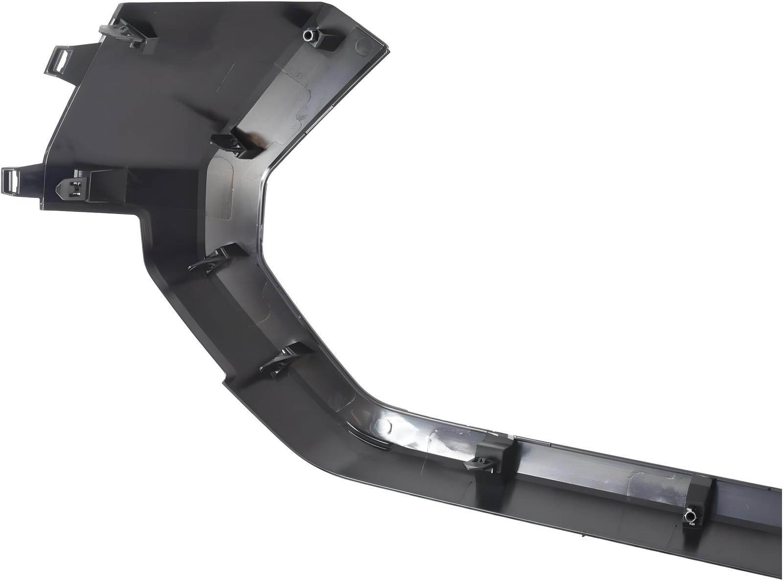 Fits For 2024-2025 Toyota Tacoma – Matte Black Front Upper Grille Surround Strip