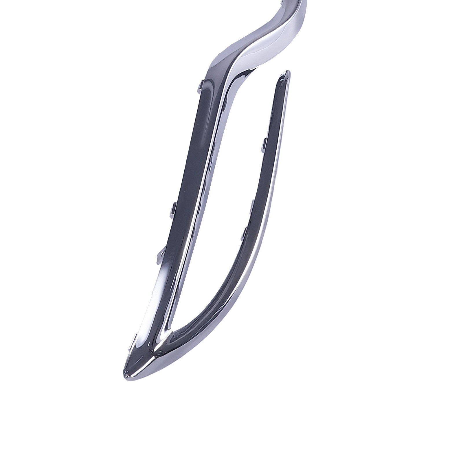 Chrome Rear Trim for Mercedes-Benz C300 W205 Bumper 2015-2018 OE 2058851621 New