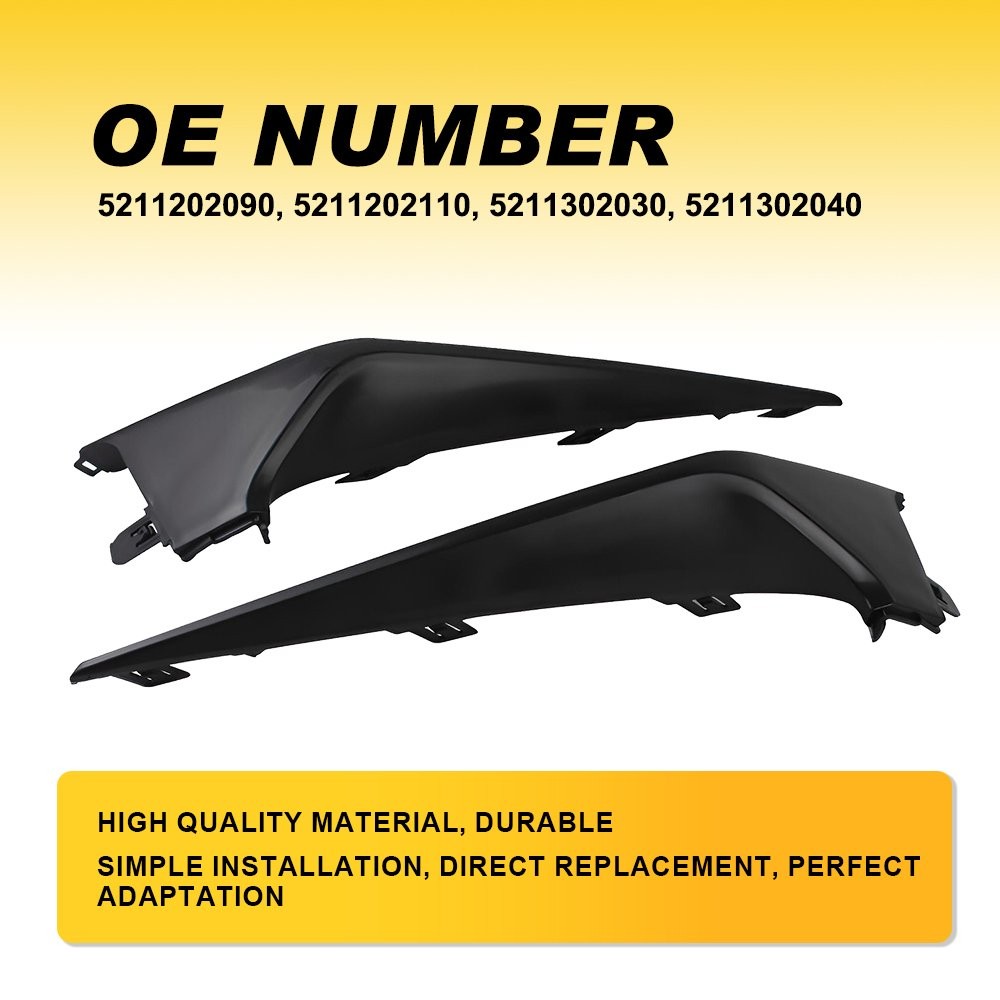 Front left+right Bumper Grille Lower Trim For Toyota Corolla SE XSE 2020-2022 ED