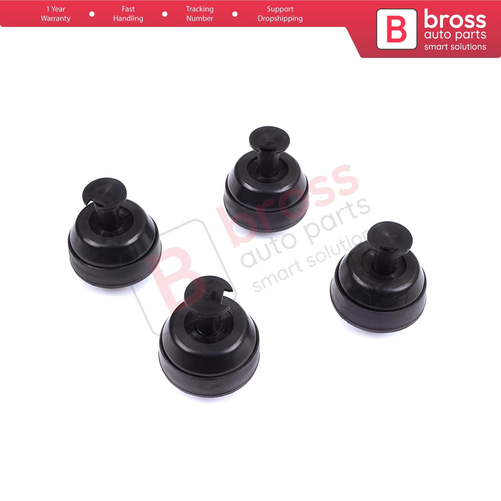 4 Pcs Jack Mount Rubber Plug Pad for Mercedes W124 R219 W202 W210 W220 C208 A208