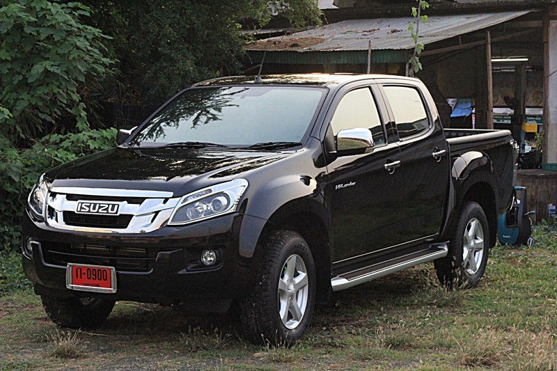 MATTE BLACK SIDE DOOR VENT FOR ISUZU D-MAX MU-X TRAILBLAZER COLORADO 2012-14