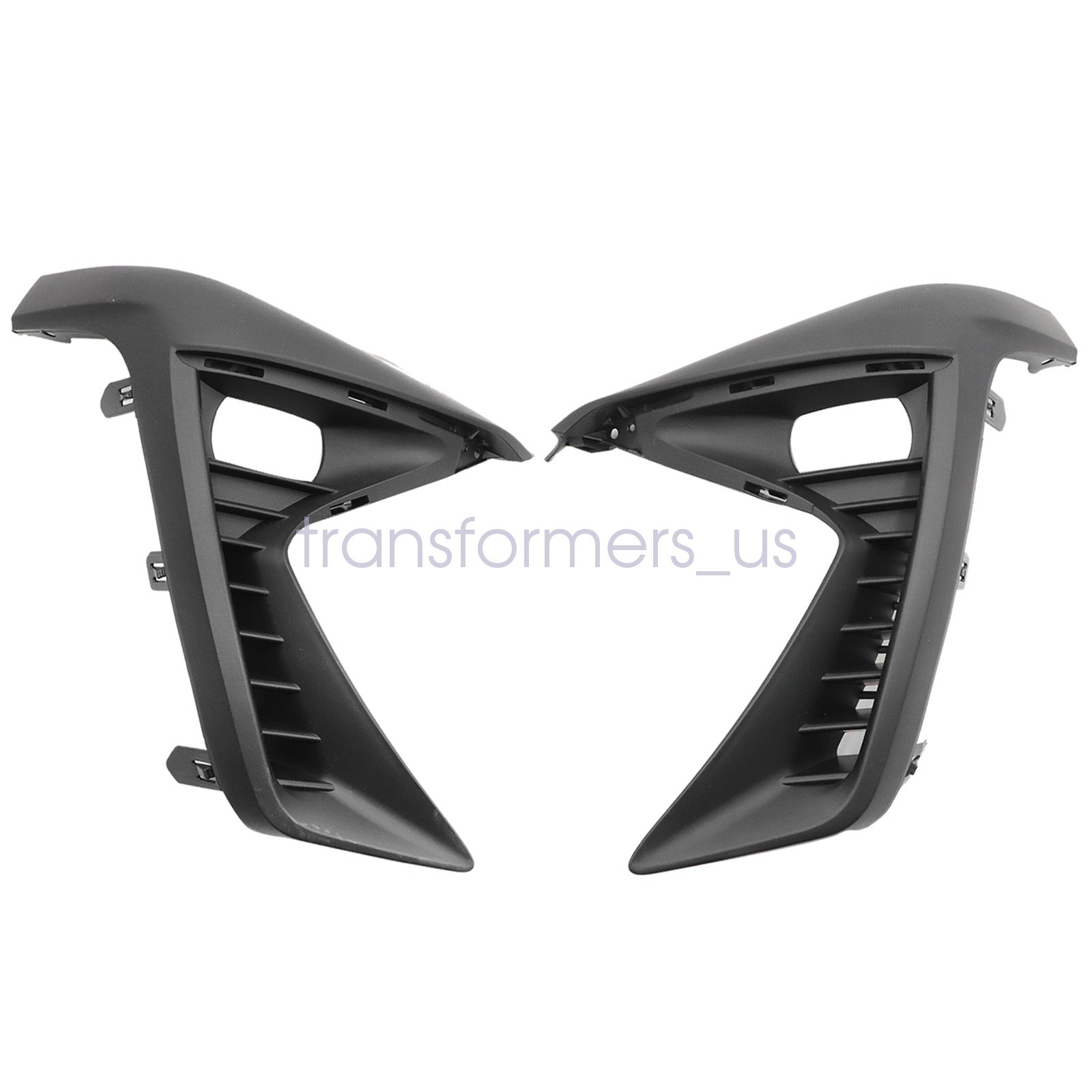 Front Left+Right Fog Light Bezel For 2018-2021 Lexus Nx300 5314278110 5314178050