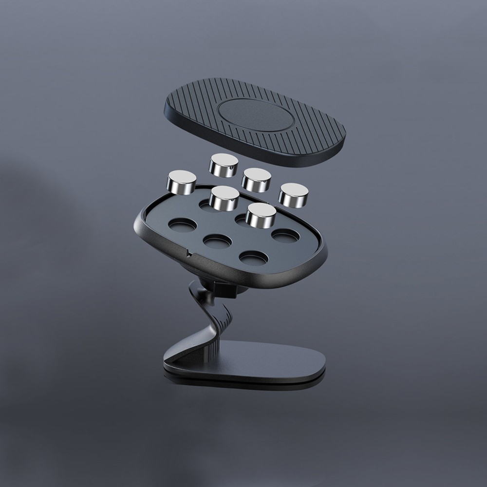 360° Magnetic Car Phone Holder Dashboard Mount Stand For GPS Mobile Cell Phone