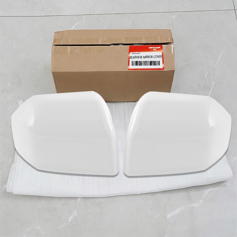 For 2021 2022 2023 Toyota Tundra Chrome Door Side Mirror Covers Trim Cap LH + RH