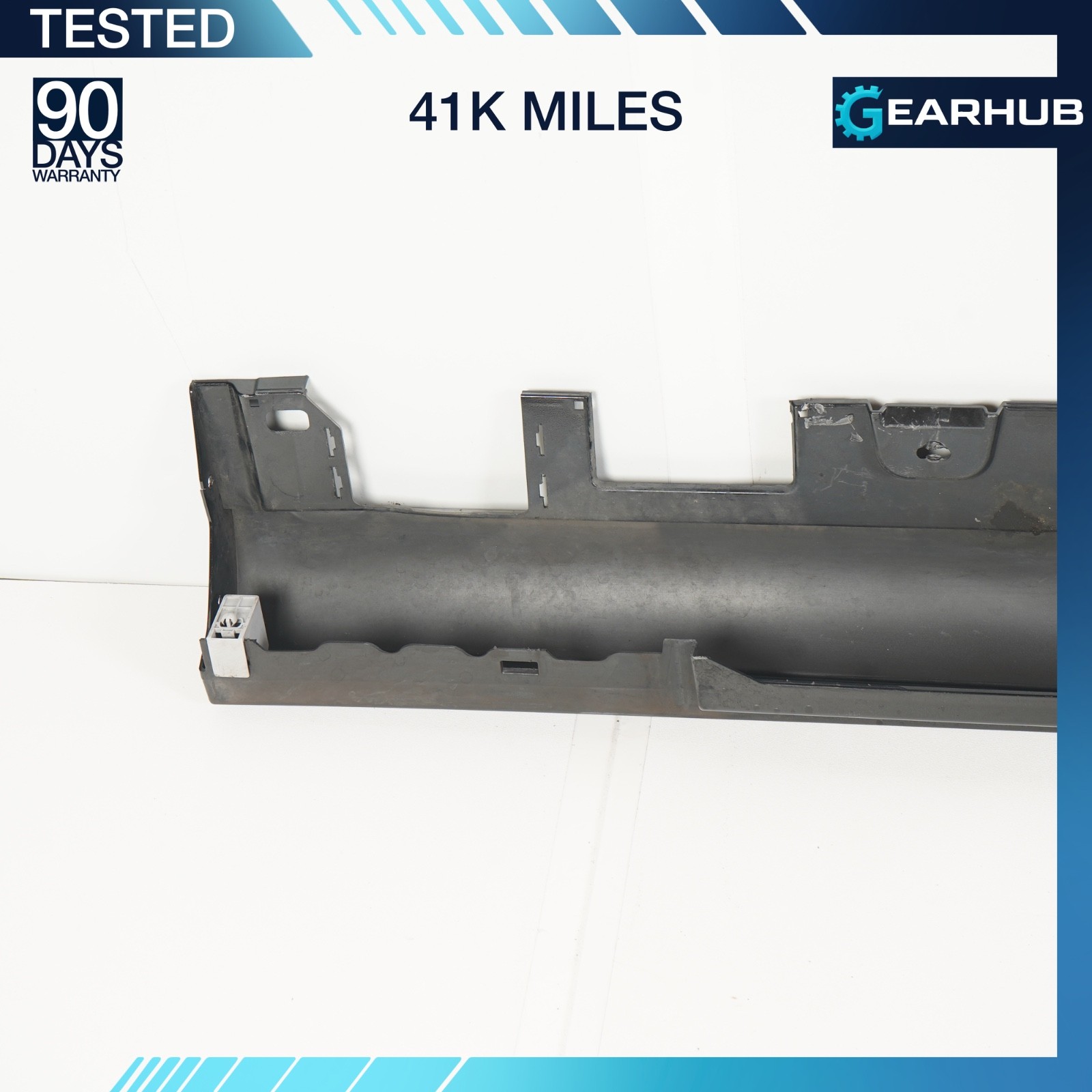 17-23 Mercedes W213 E300 E400 Sport AMG Left Rocker Panel Side Skirt BLACK OEM
