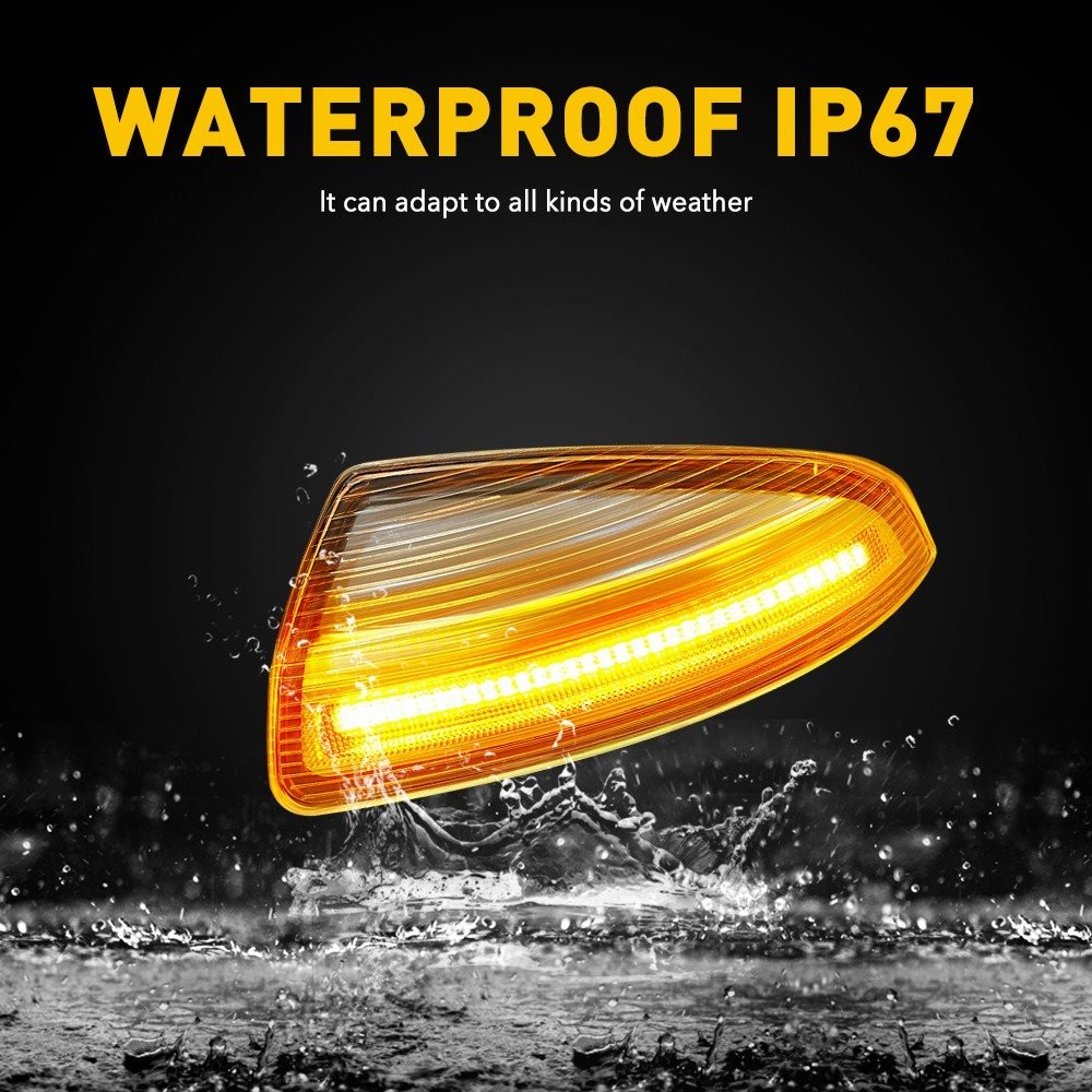 For Mercedes Benz W204 S204 A2048200721 A2048200821 Mirror Signal Light