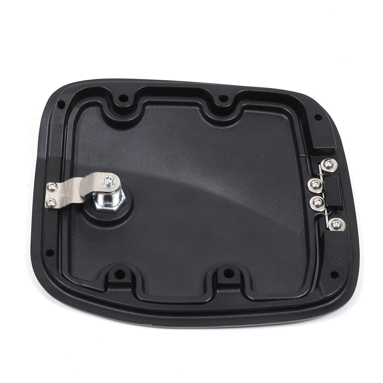 Aluminum Door Fuel Filler Gas Tank Cover Cap W/Lock For Toyota Tacoma 2016-2022