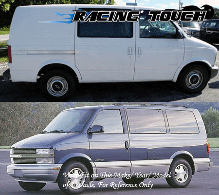 Sun roof & Visor Wind Guard Out-Channel 3pcs 1995-2005 Chevrolet Chevy Astro Van